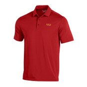 USC Trojans Men's Under Armour Cardinal T2 Green Polo
